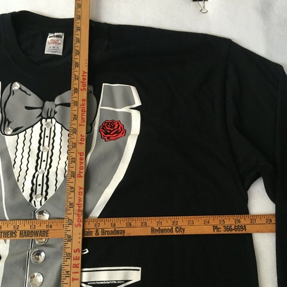 #76 Jerzees High Cotton 25 Sherrie's Dance Studio Graphic t shirt Mens Sz 3X - Picture 4 of 9